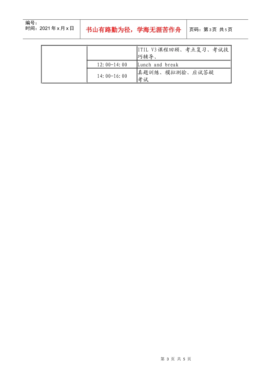IT服务生命周期管理ITILV3Foundation培训_第3页