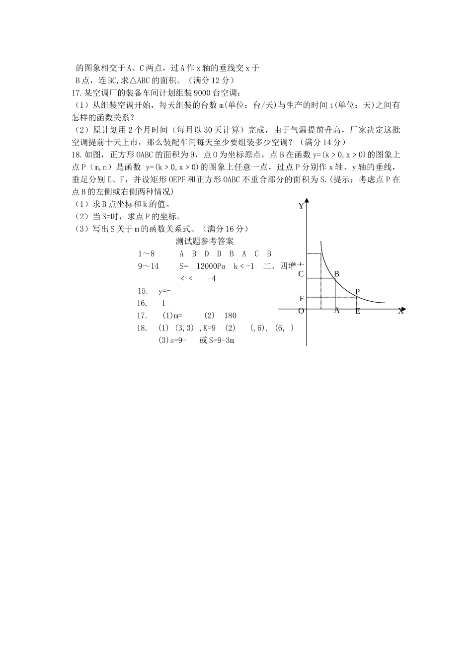 芜湖市张镇八年级数学下学期复习新课标人教版3 _第2页