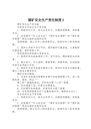 煤矿安全生产责任规章制度2 (4)