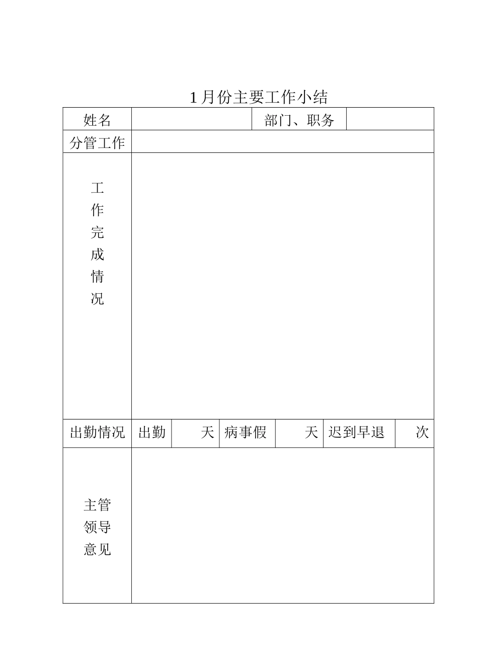 厦门市国家公务员平时考核手册（DOC 17页）_第3页