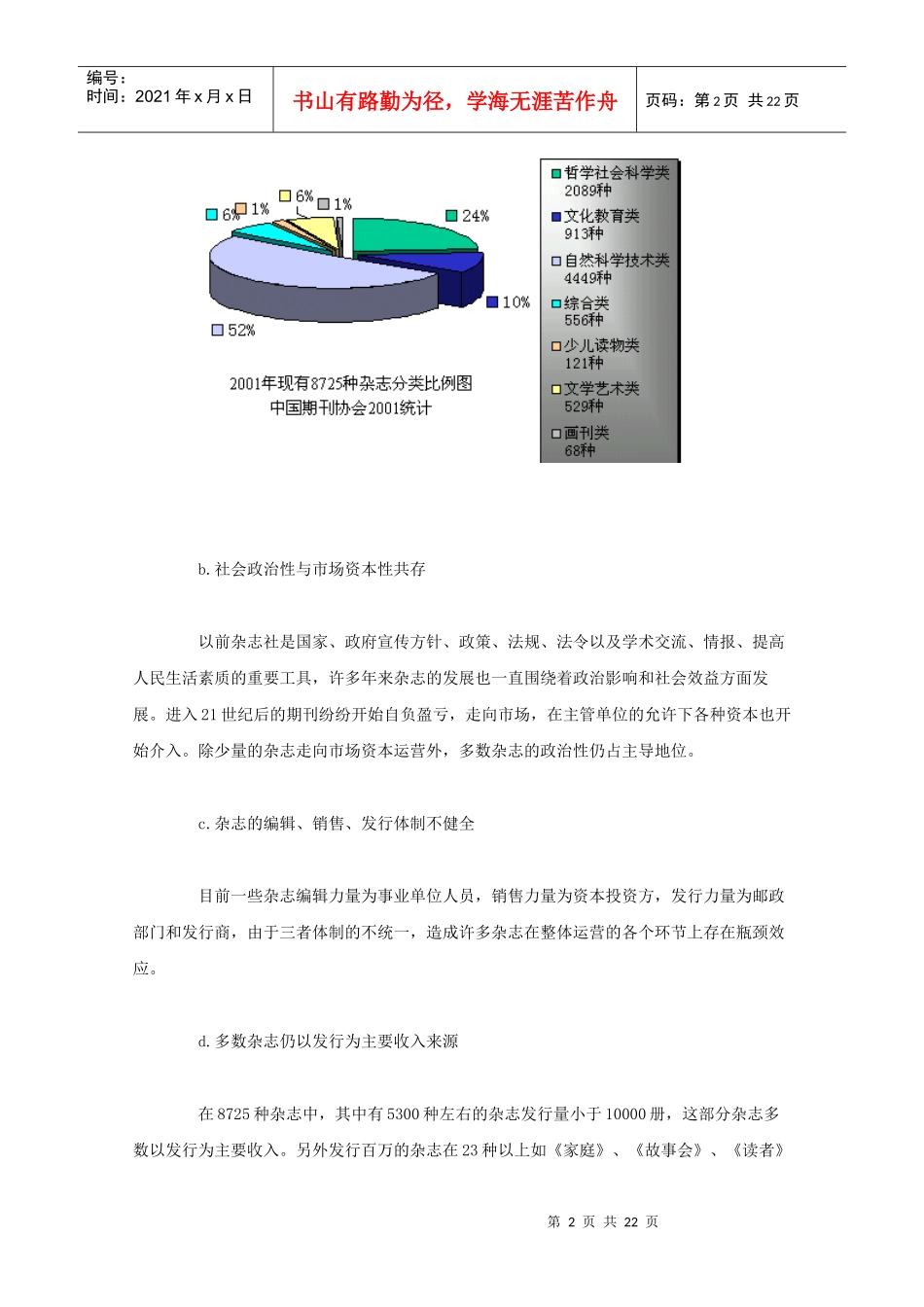 中国杂志市场现状及发展趋势分析(1)_第2页