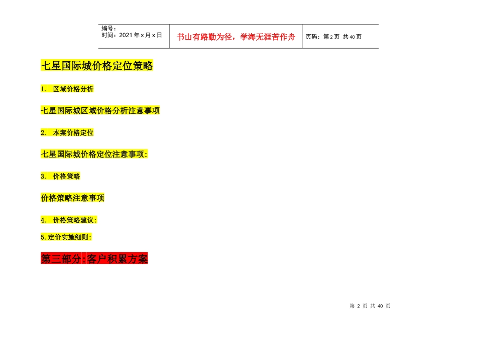 南通七星国际城商业地产项目营销策略-52DOC_第2页