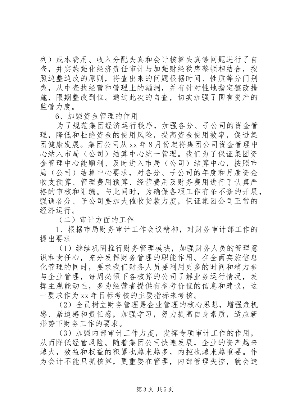 审计工作个人总结_第3页