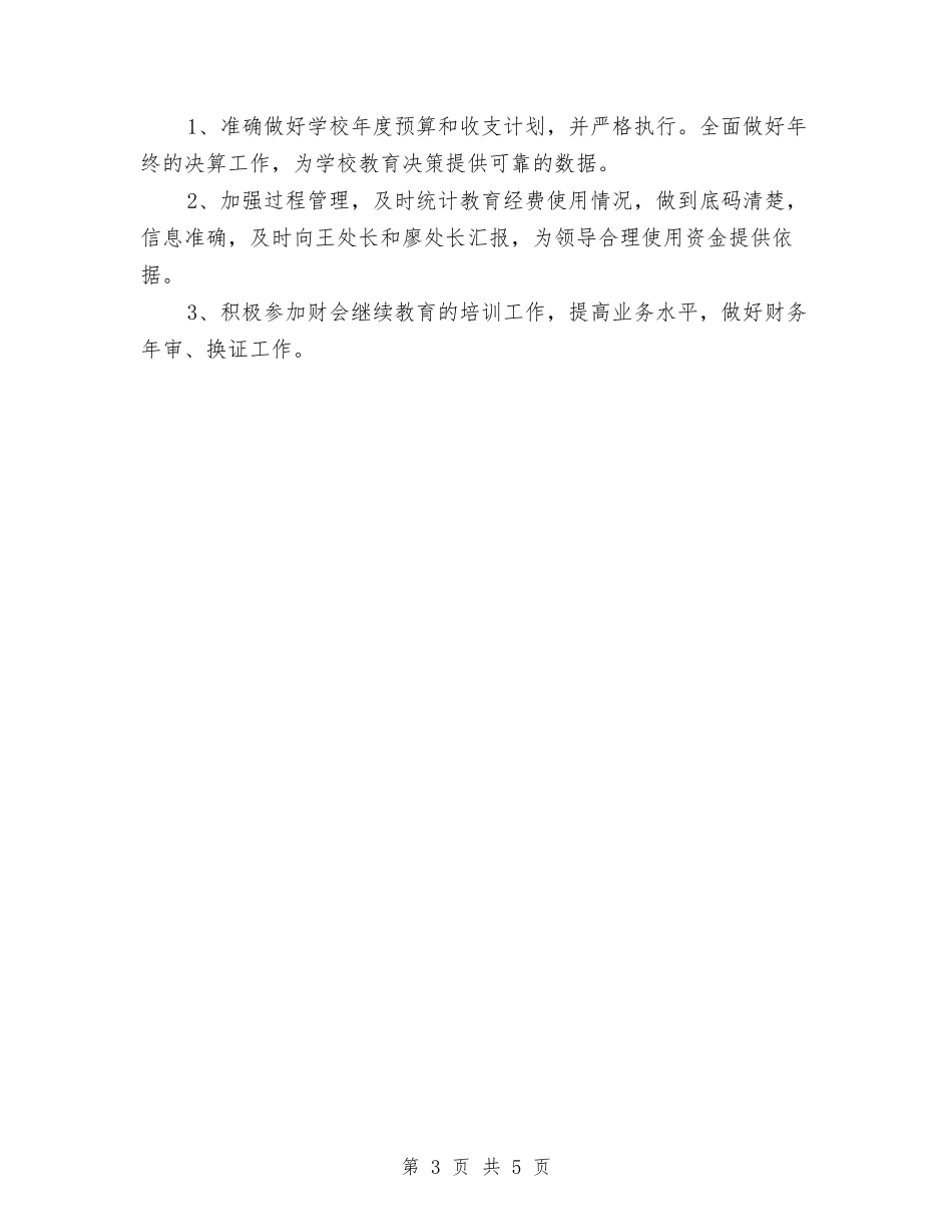 2024会计工作总结及2024年工作计划与2024会计工作策划汇编_第3页
