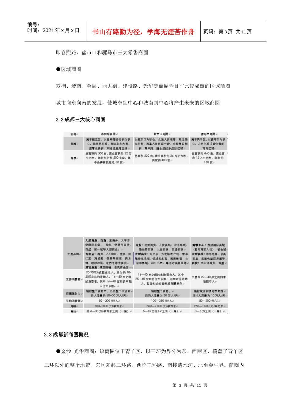 07年成都商业市场分析报告_第3页