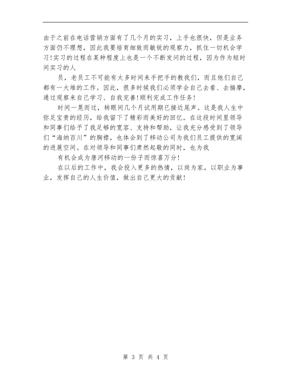 移动员工试用期转正总结_第3页