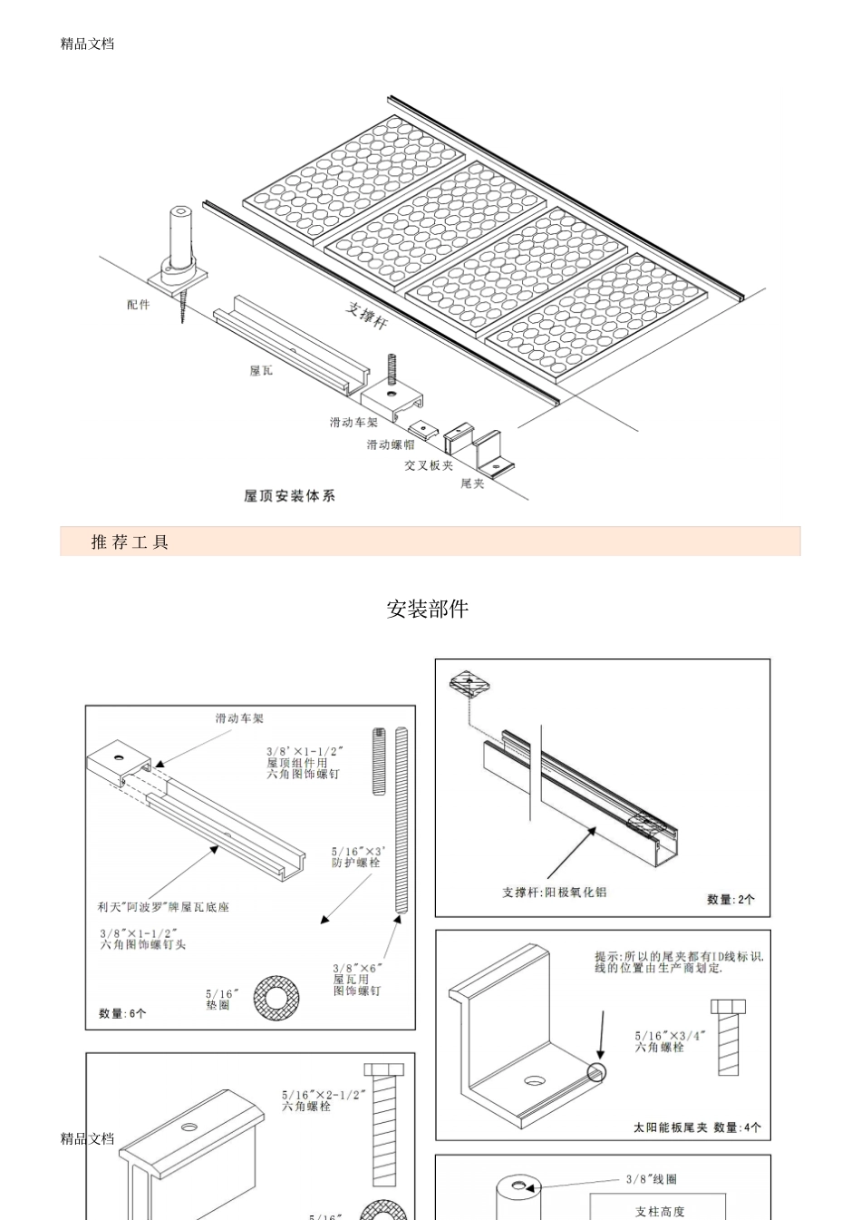 (整理)太阳能光伏屋顶安装手册._第2页