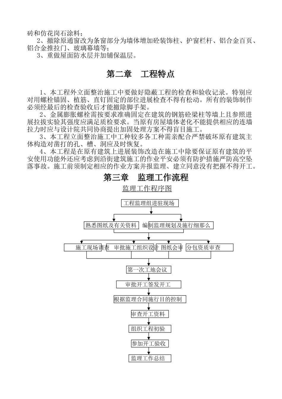 特色示范街区立面整治工程监理细则_第3页