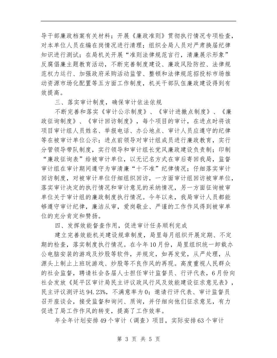 审计部门年底反腐倡廉总结【新版】_第3页