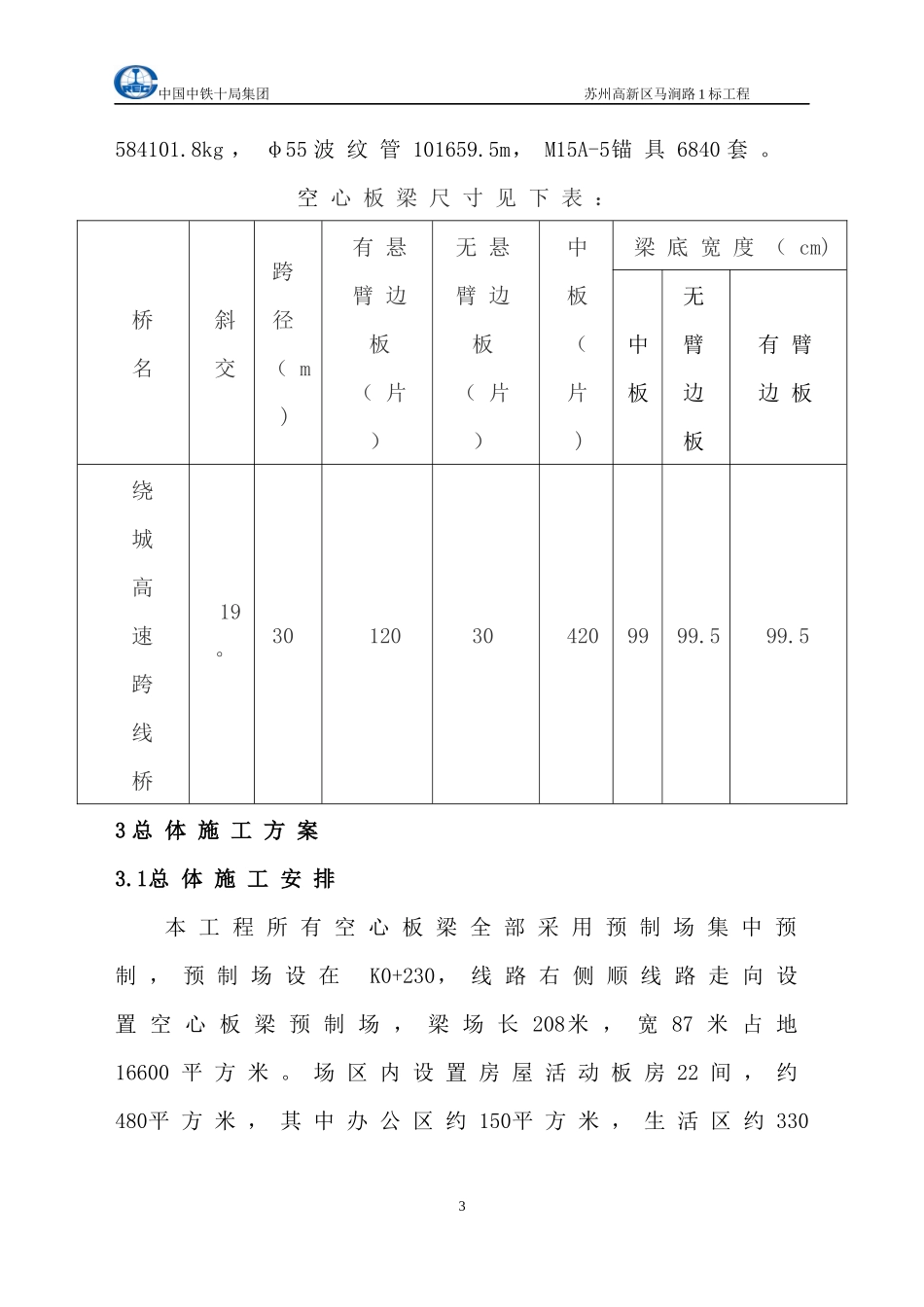 后张法预应力空心板梁施工方案_第3页