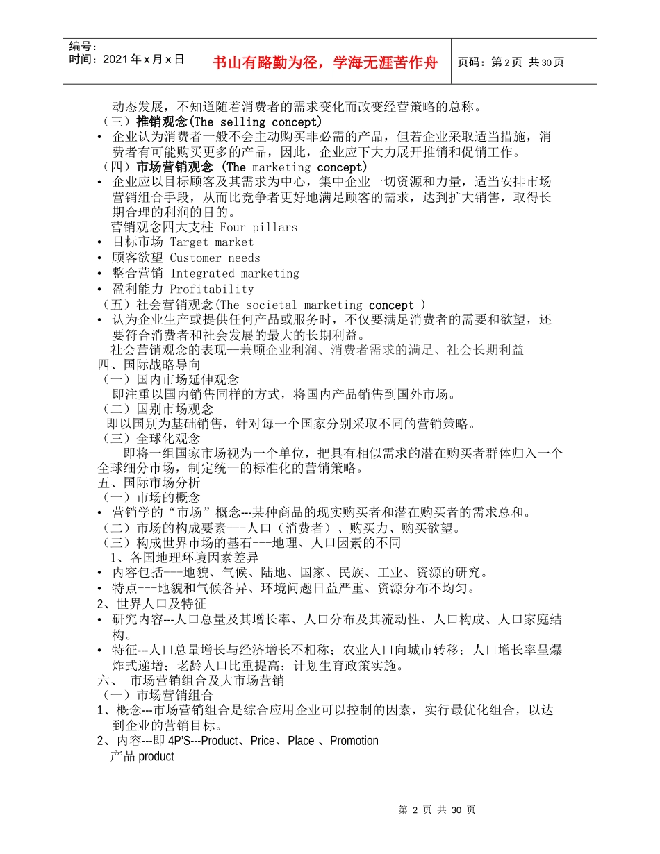 国际市场营销概论_第2页