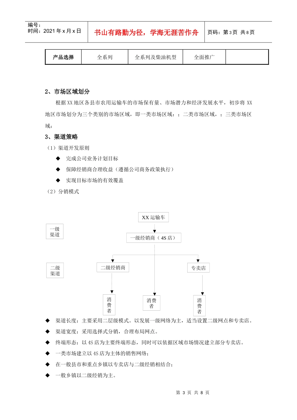 XXXX年XX汽车XX地区营销策划1_第3页
