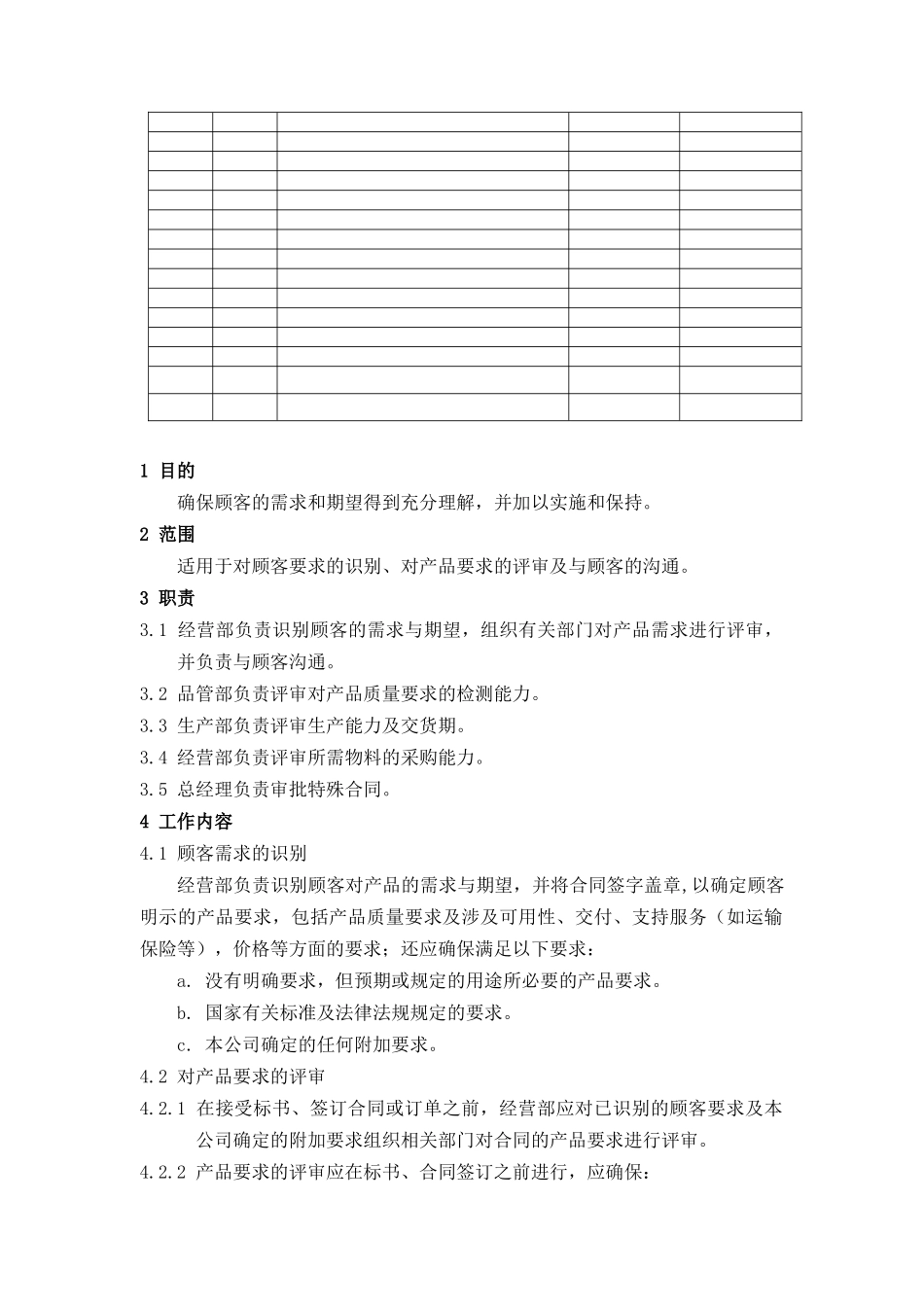 MY2-009-与顾客有关的过程控制程序_第2页