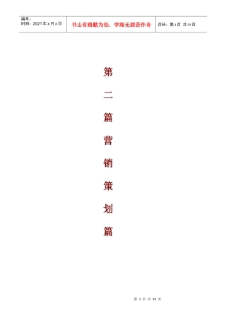 合肥安高城市天地竞标案之营销策划篇