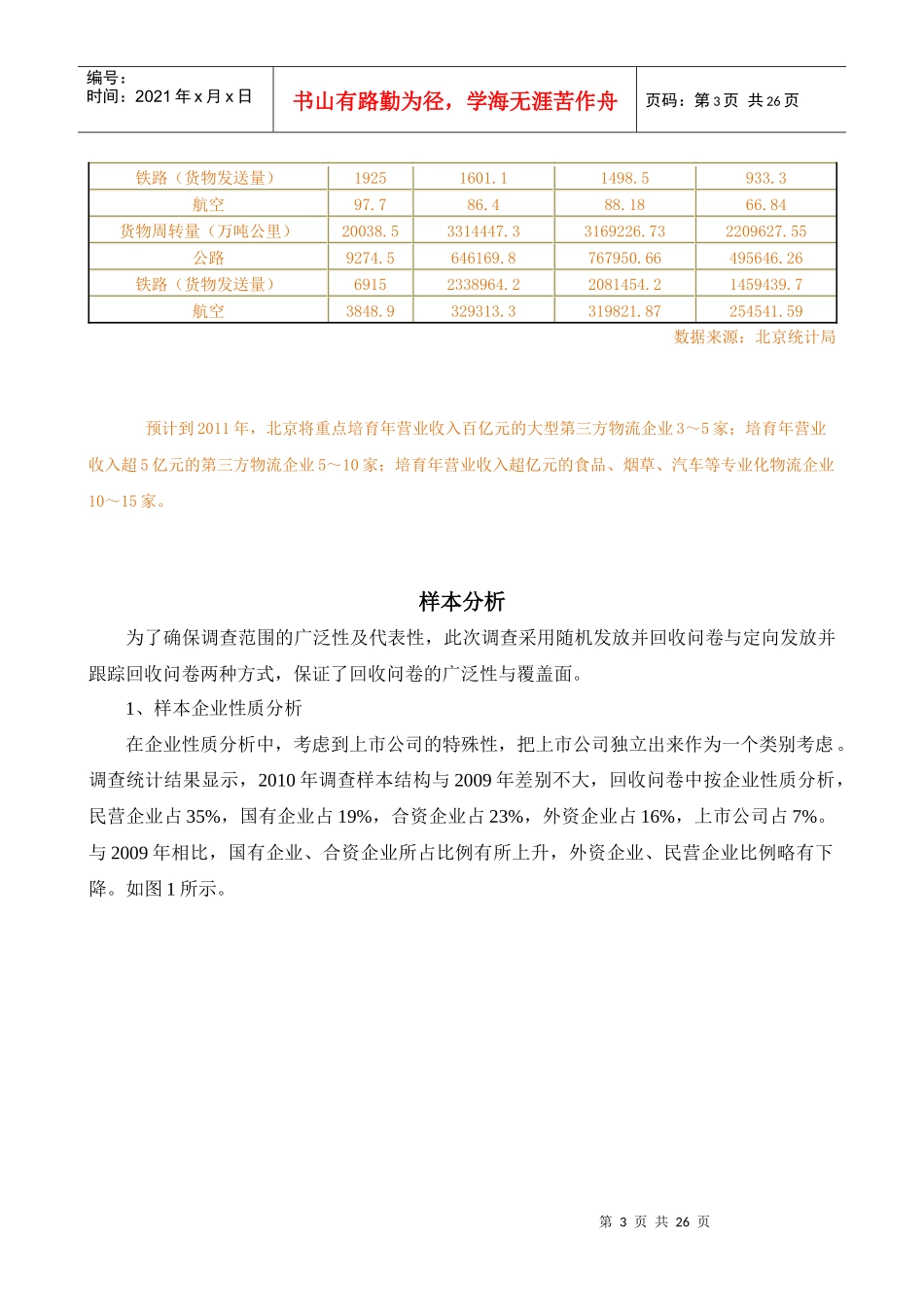 XXXX年中国物流装备市场调查分析_第3页