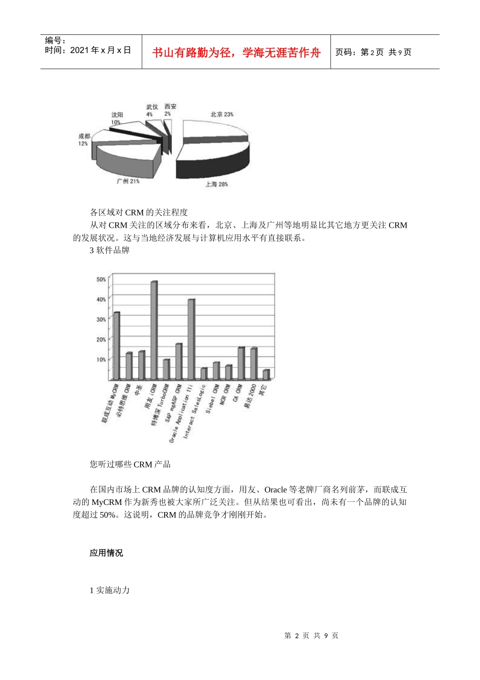 我国CRM市场及应用现状调查_第2页