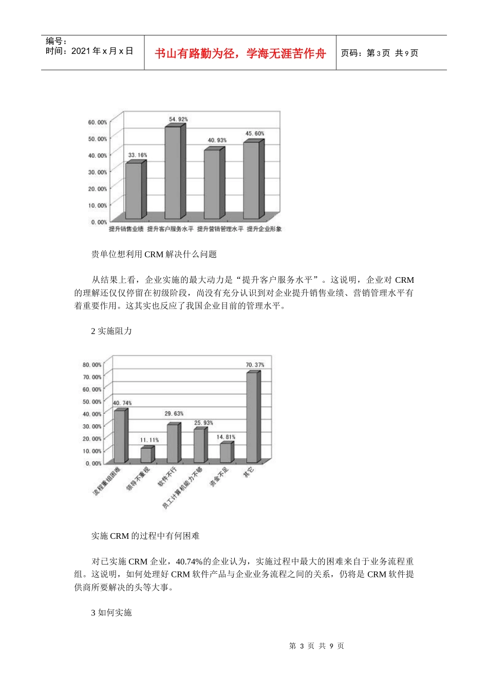我国CRM市场及应用现状调查_第3页