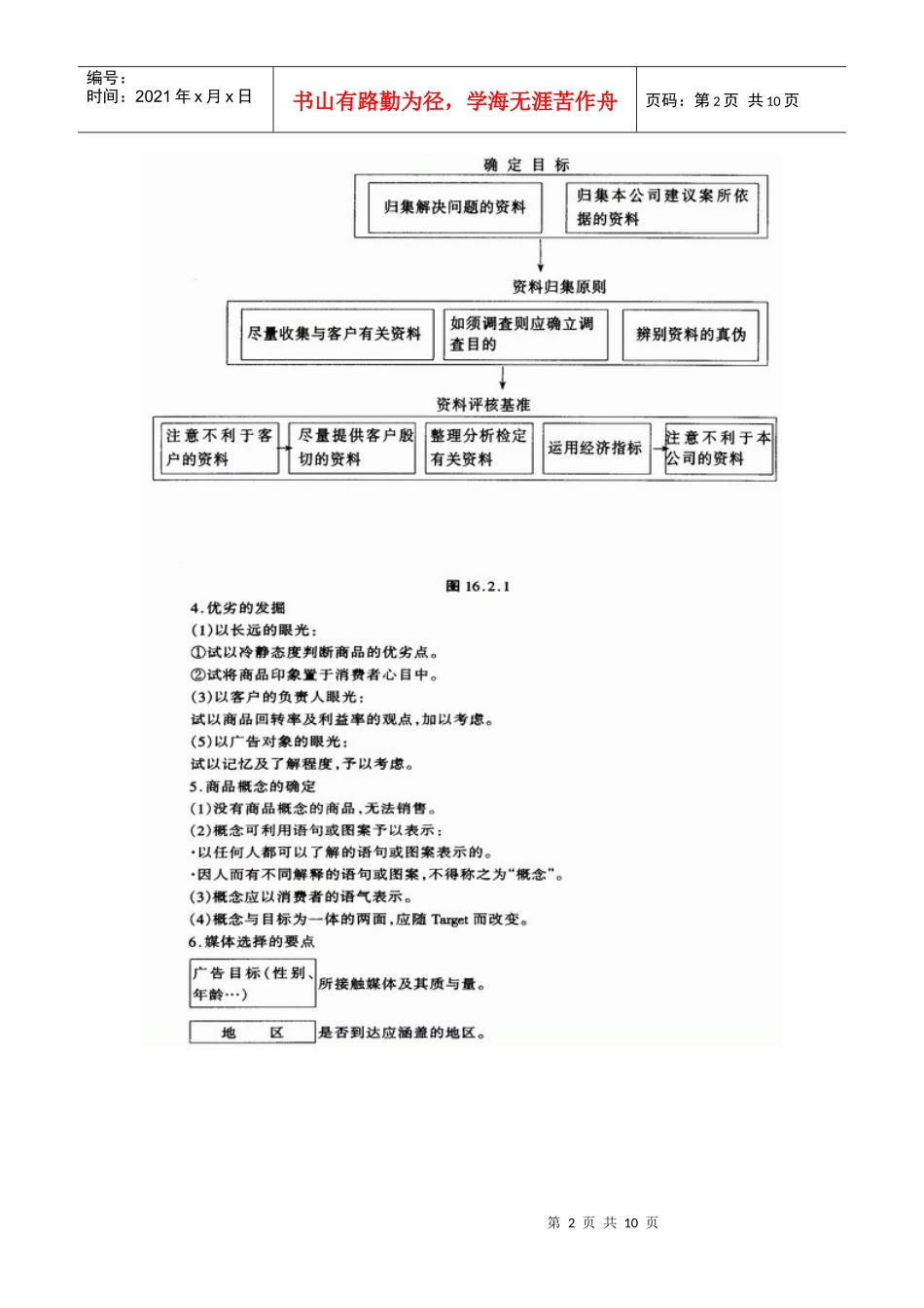 广告计划方案编拟指导书_第2页