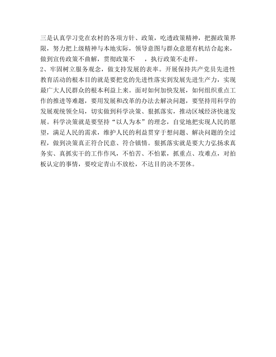 乡镇党委书记整改措施 _第3页