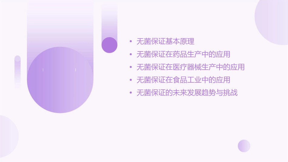 无菌保证基本原理与实际应用课件_第2页