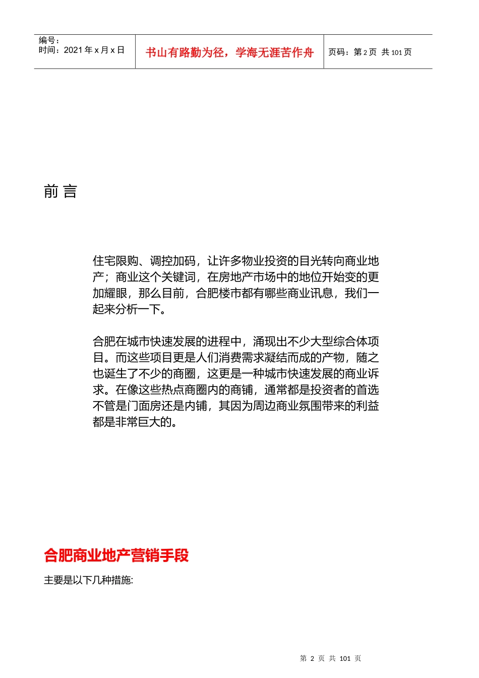 商业地产营销与广告分析报告书_第2页