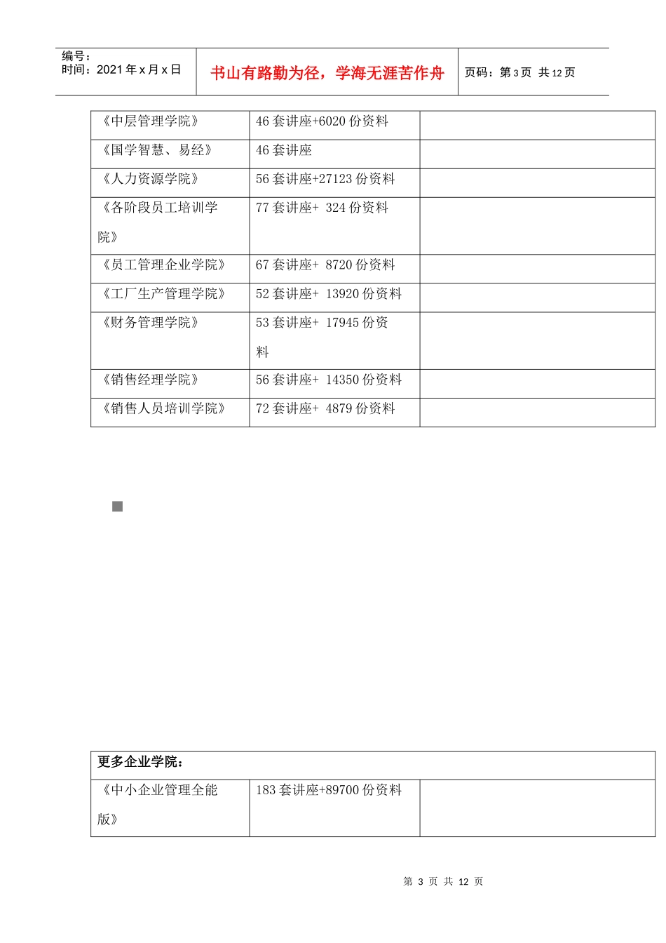 《导游业务》期末考试试卷_第3页