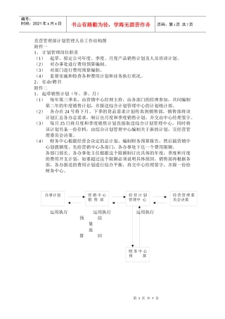 分公司营销综合工作统制图个docx