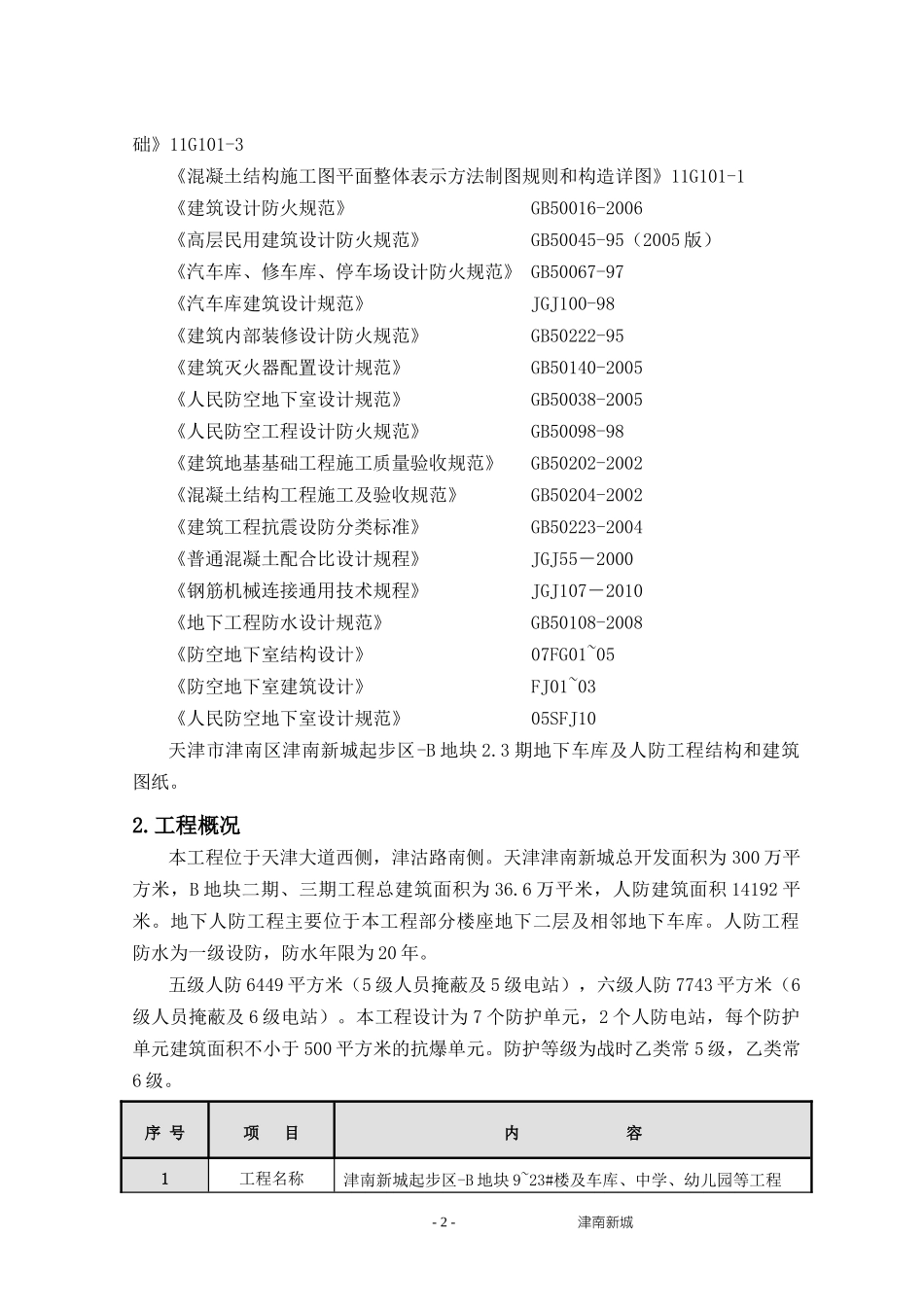 地下人防工程施工方案_第2页