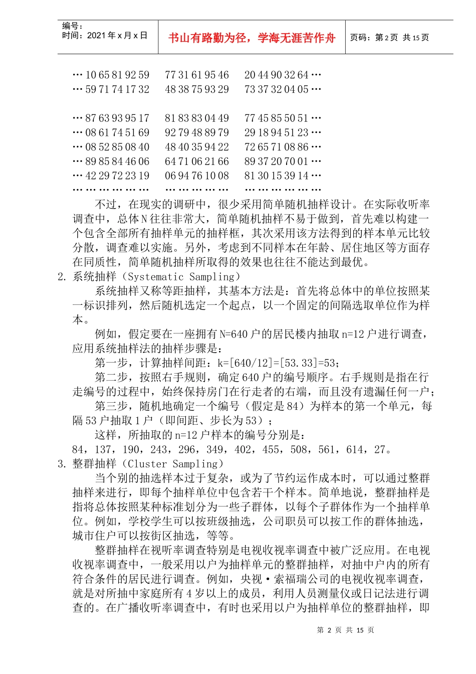 广播收听率调查理论的基础_第2页