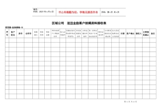 业务表格10客户按揭资料接收表(内部)[1]