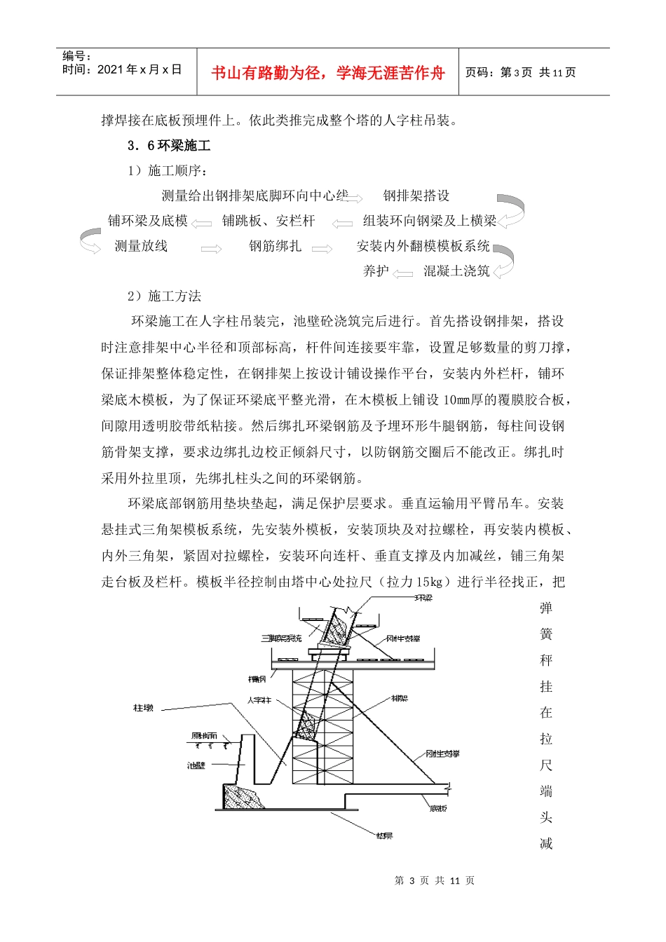 冷却塔施工方案_第3页