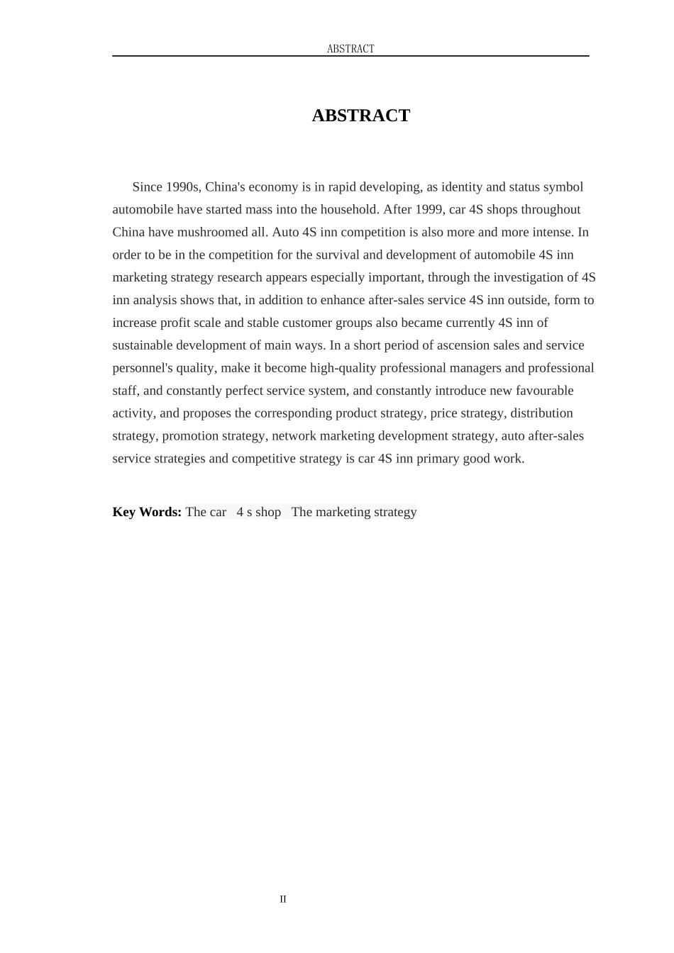 4S店的汽车营销策略分析_第3页