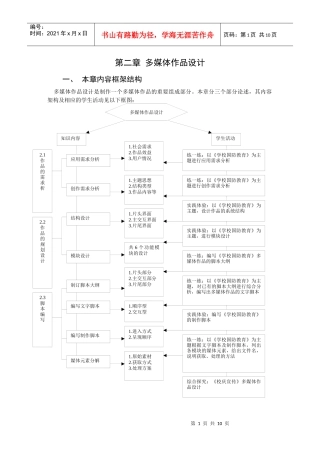 《多媒体技术应用教参》