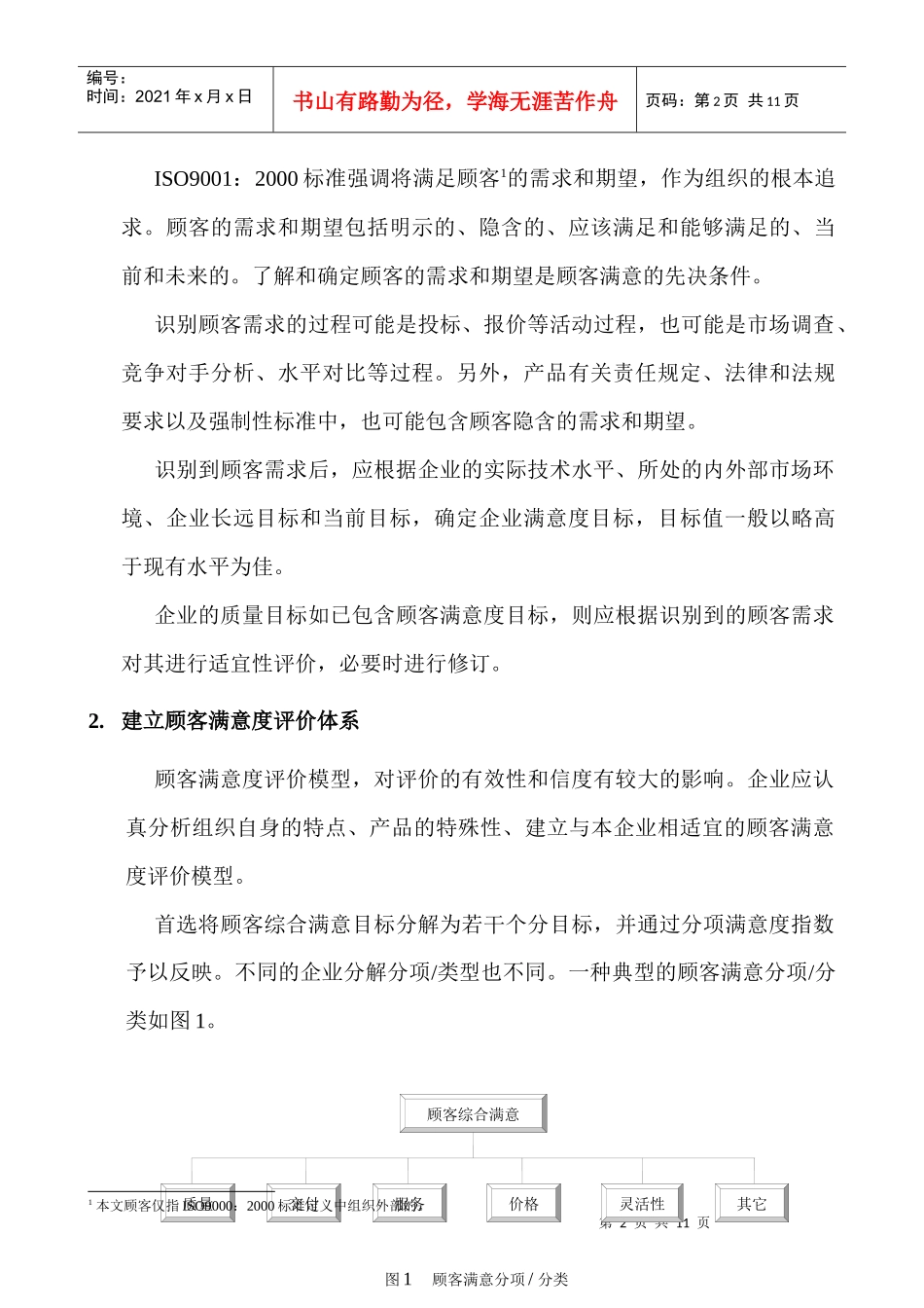 acf_企业顾客满意度评价体系建立与实施（DOC 11）_第2页