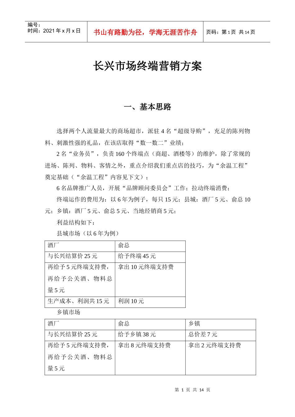 促销导购方案_第1页