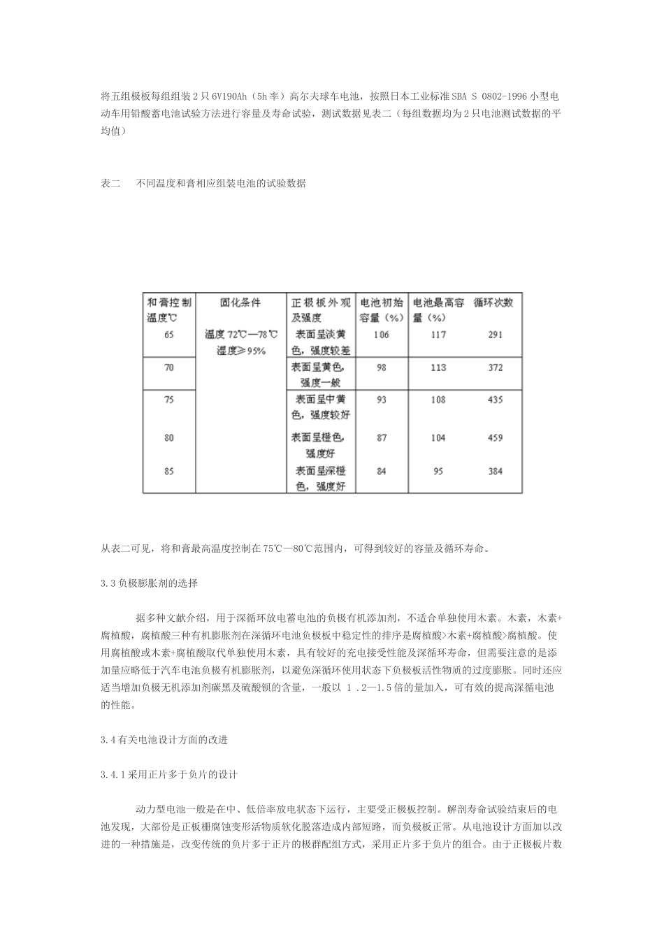 提高电动车用铅酸蓄电池循环寿命的探讨-淄博金科力电源有限_第3页