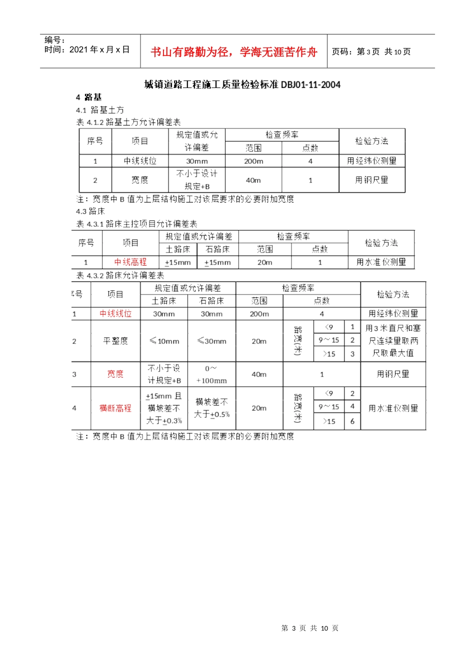 市政工程测量施工方案_第3页