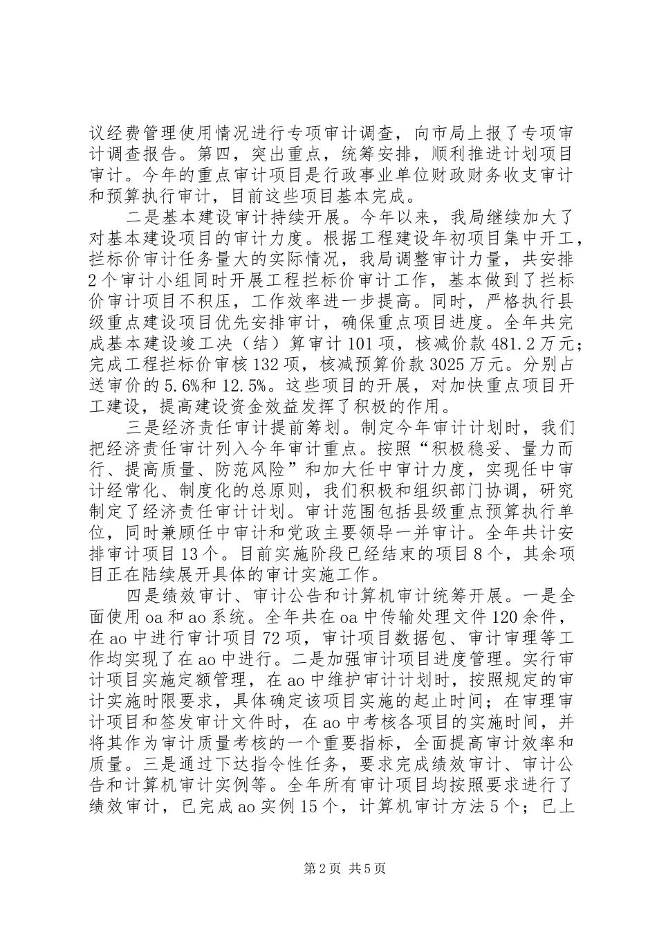 审计局监督工作总结_第2页