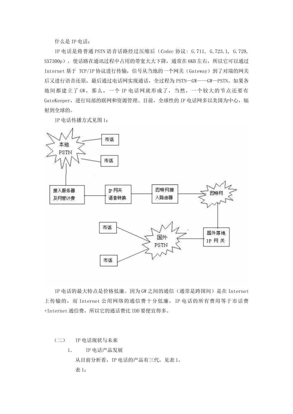 IP电话业务与网通基本情况分析_第3页
