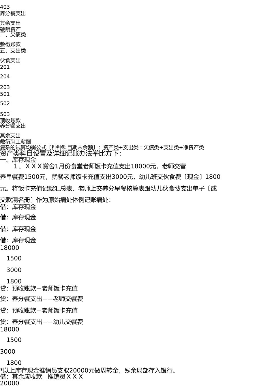 学校食堂账务处理范例 _第3页