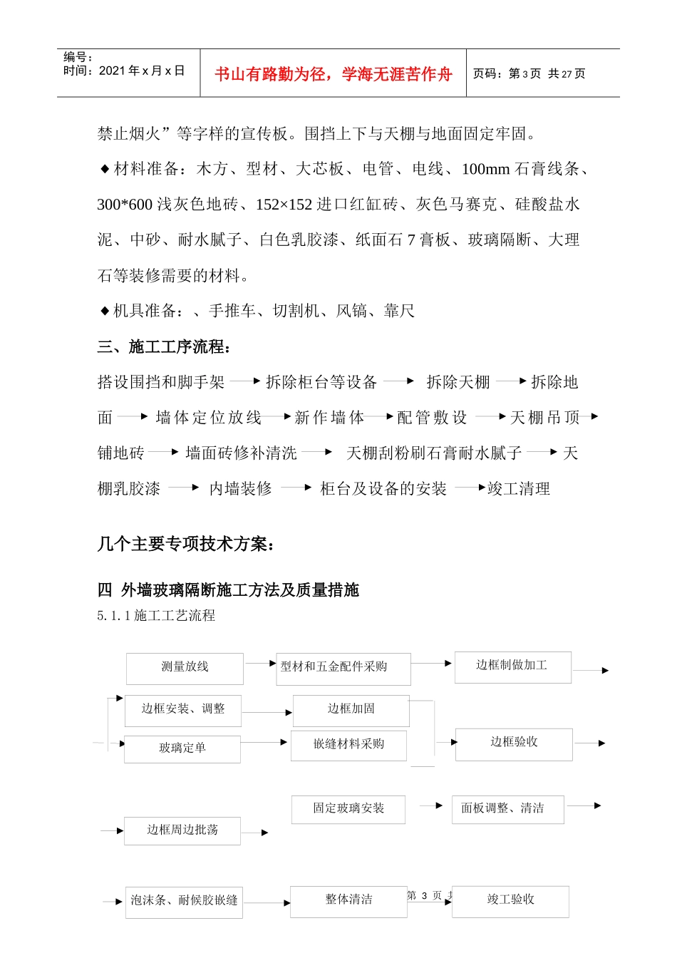 商铺装修工程施工方案_第3页