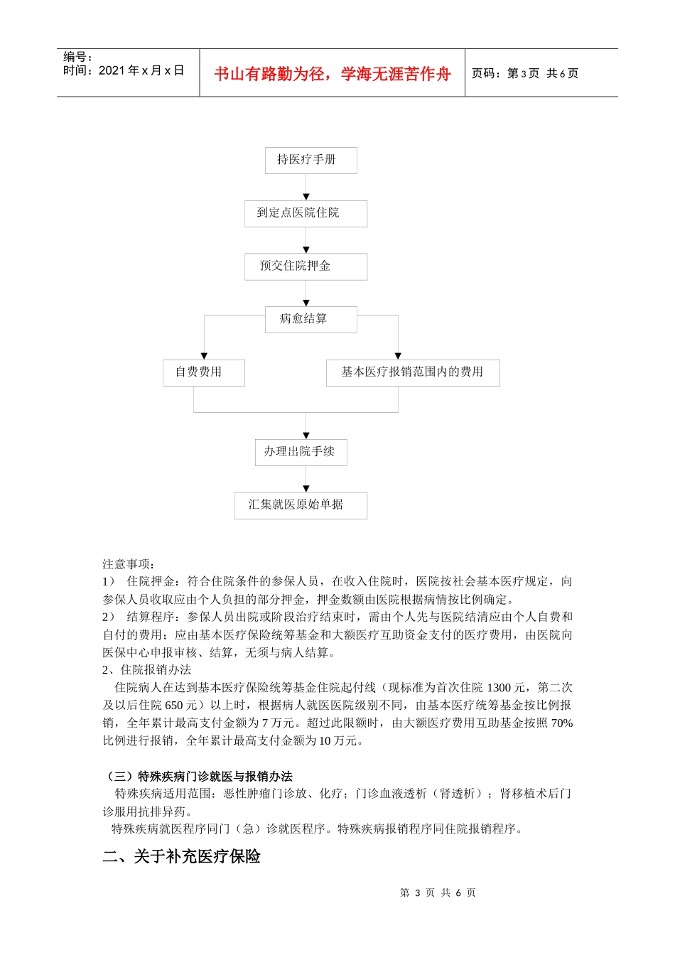 北京外交人员人事服务公司基本医疗保险及补充医疗保险就医报销_第3页