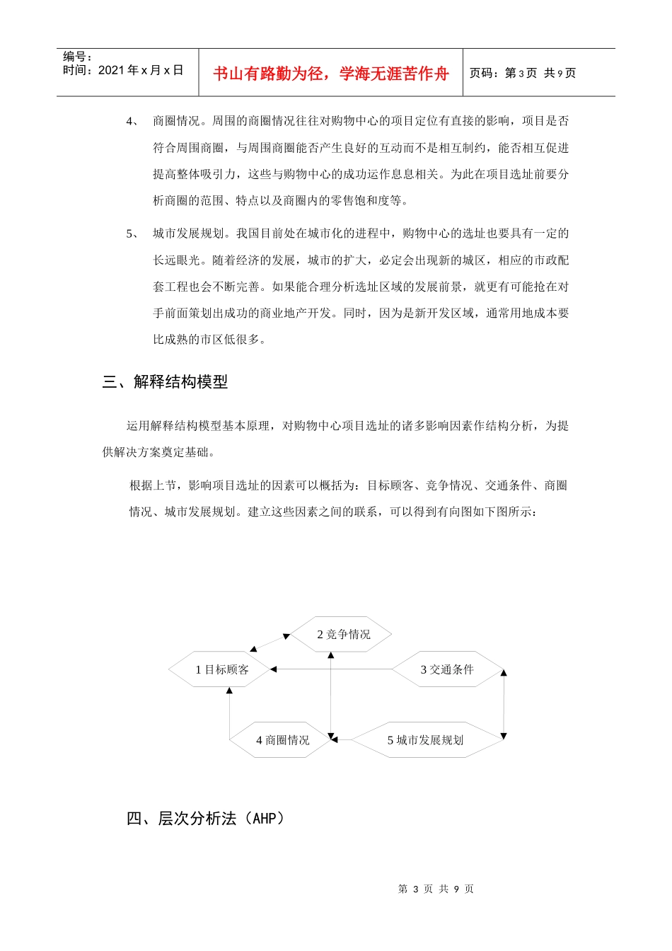 商业地产项目选址系统分析_第3页