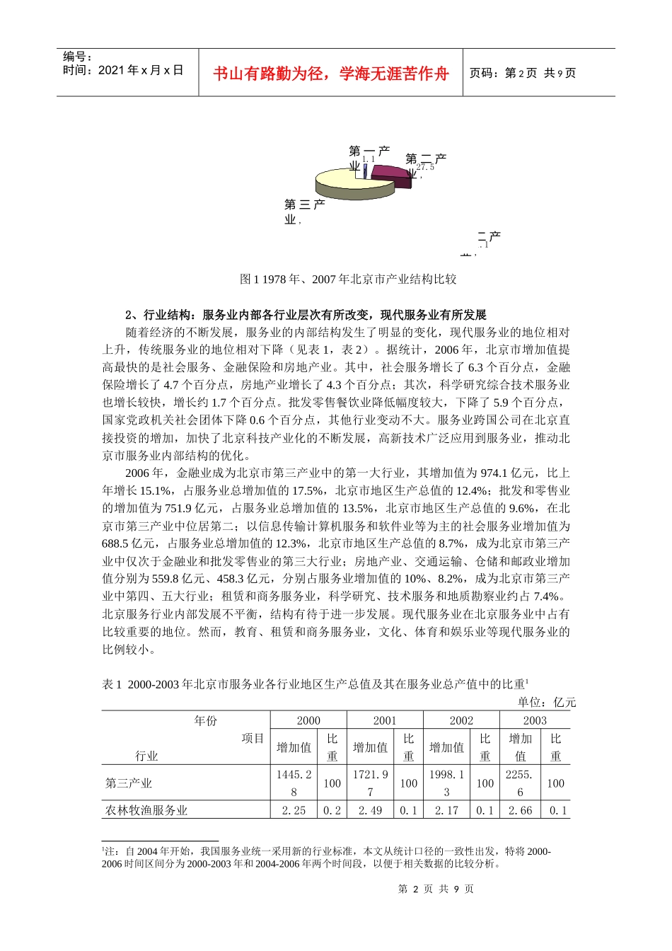 北京市服务业发展现状与对策研究_第2页