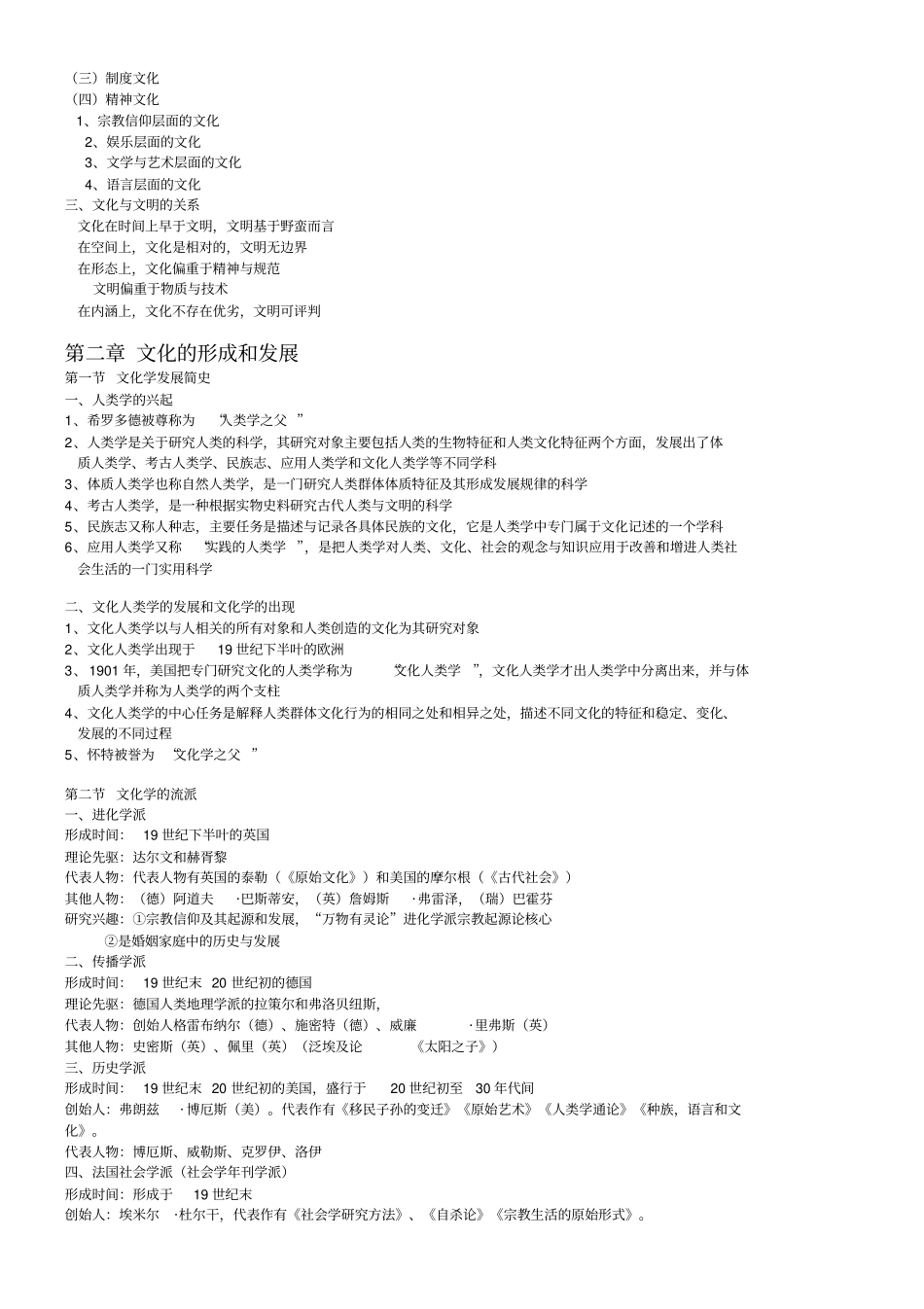 文化学原理复习资料_第2页