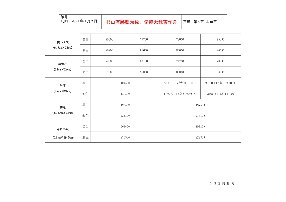 北京晚报广告刊例_第3页