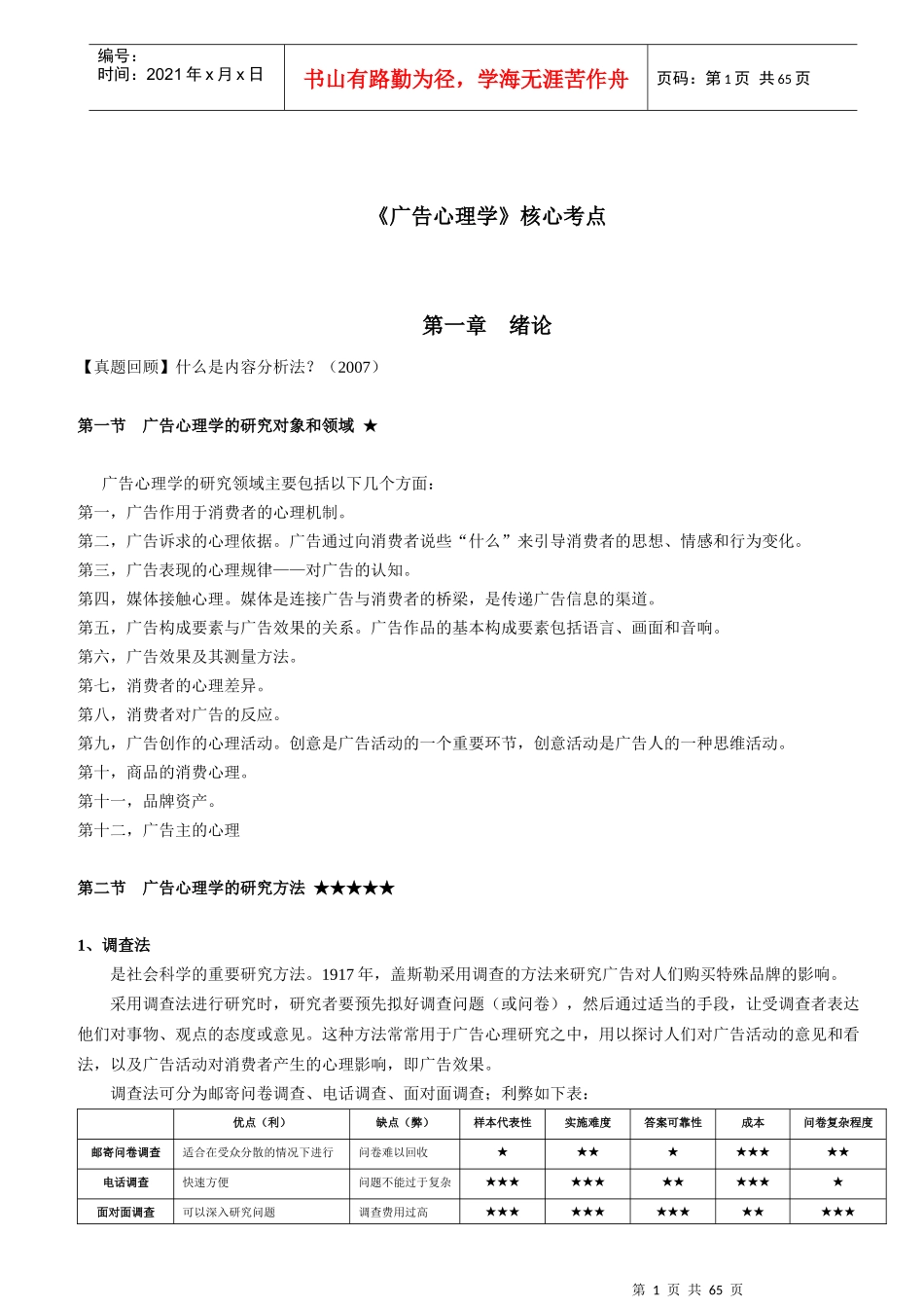 广告心理学笔记_第1页