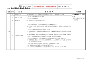 厦门市住宅物业服务等级标准及收费指导价(DOC43页)