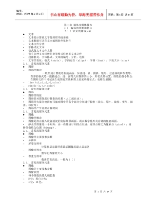 媒体及媒体技术