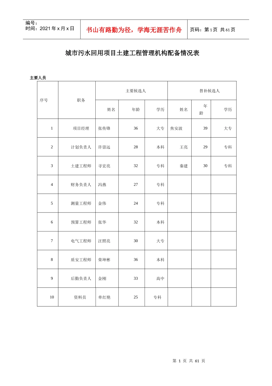 城市污水施工方案_第1页